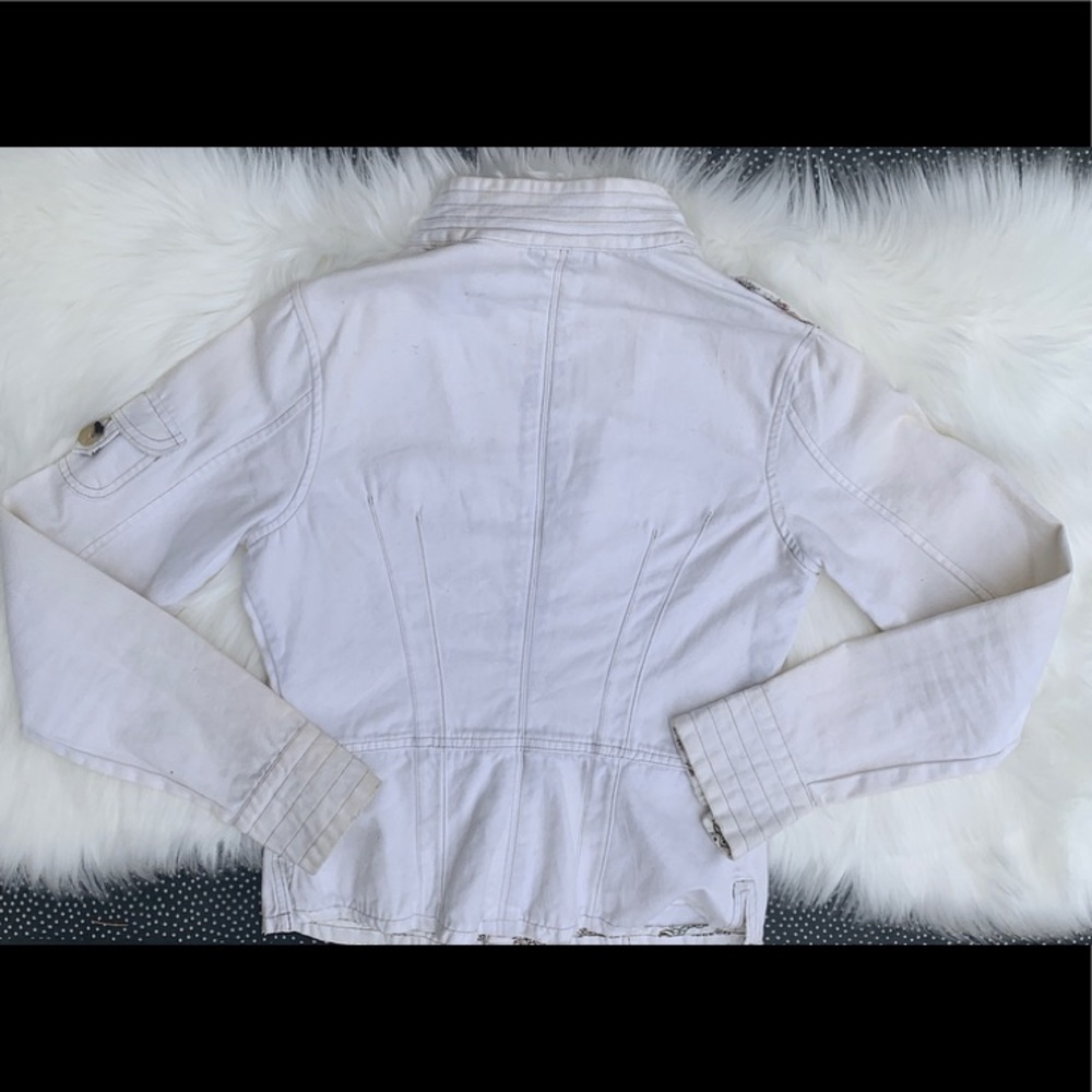 Vintage Jordache 100% Cotton Fitted Jacket size small - Picture 3 of 3